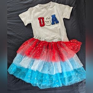 NWB Karuedoo Skirt/Tee Set